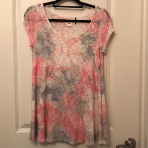 Anthropologie Babydoll Knit Long Blouse